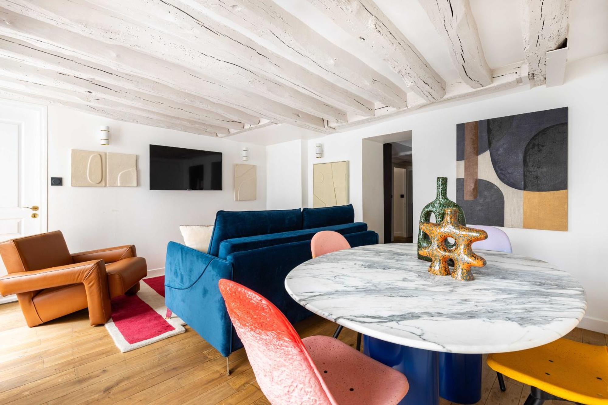 Joyful Apartment - 2Br-6P - Louvre-Rivoli Paris Extérieur photo